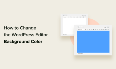 How to Customize the Background Color of WordPress Block Editor