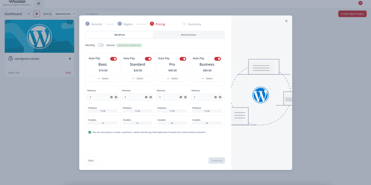 Virtuozzo Launches Version 2.0 of Its Application Platform for WordPress