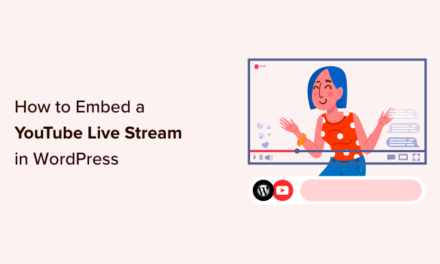 How to Embed a YouTube Live Stream in WordPress