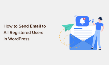 How to Send Email to All Registered Users in WordPress