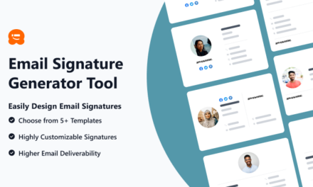 Introducing Email Signature Generator – Designing Professional Email Signatures Made Easy