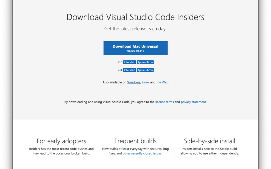 Visual Studio Code Insiders: Sharing Extensions, Settings, and Keybindings