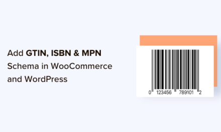 How to Add GTIN, ISBN & MPN Schema in WordPress