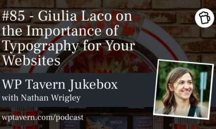 #85 – Giulia Laco on the Importance of Typography for Your Websites