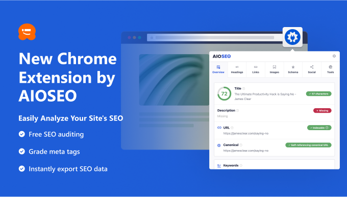 Introducing a New Chrome Extension by All in One SEO: Analyze Your SEO in a Click