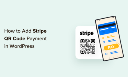 How to Add Stripe QR Code Payment in WordPress