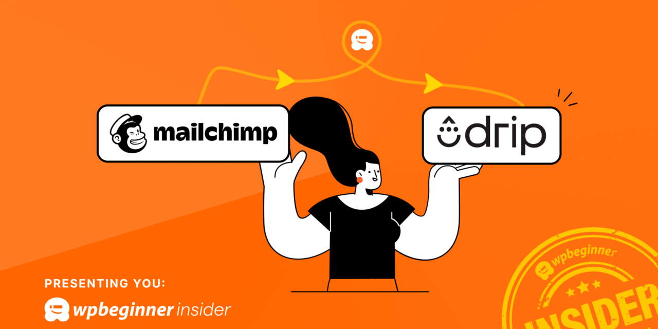 Why WPBeginner Switched From Mailchimp to Drip – 4 Reasons