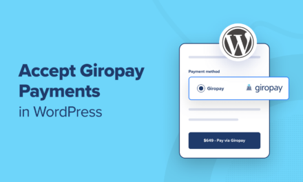 How to Accept Giropay Payments in WordPress (The Easy Way)