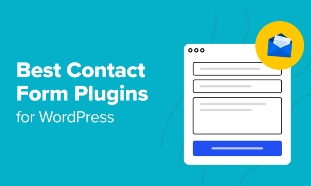 9 Best Contact Form Plugins for WordPress Compared (2024)