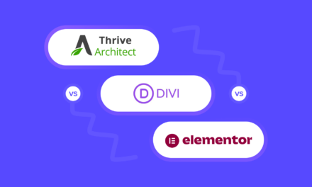 Which Is Better: Thrive Architect vs Divi vs Elementor