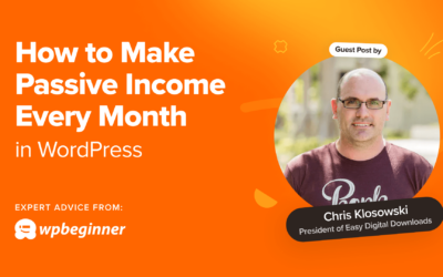 How to Make $5000 of Passive Income Every Month in WordPress