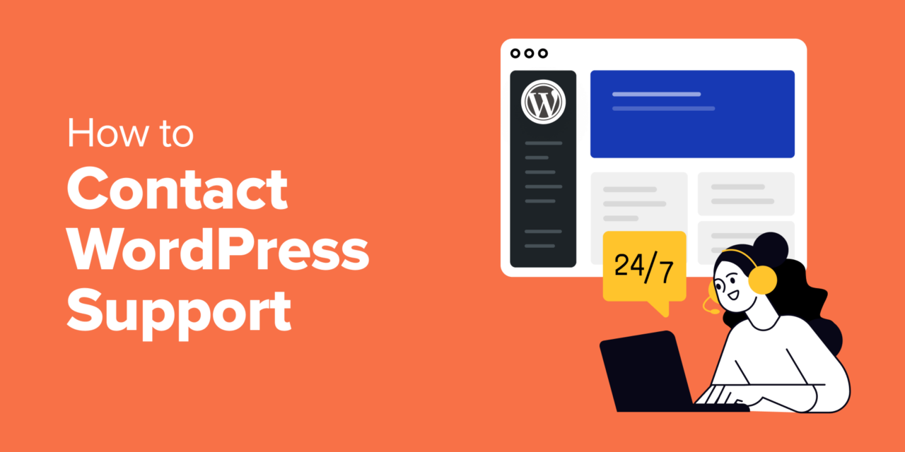 How to Contact WordPress Support (Complete Beginner’s Guide)